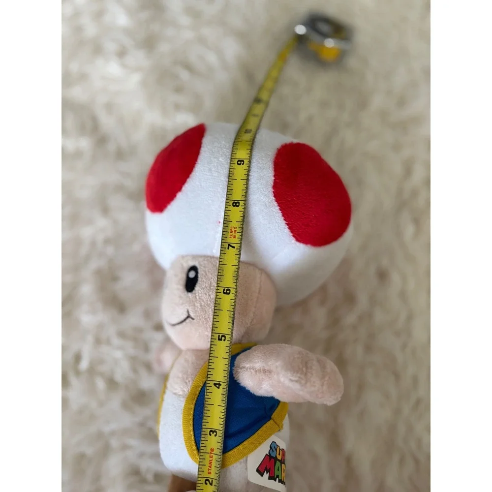 Nintendo Super Mario‎ Toad Plush Stuffed Animal Toy Doll 9